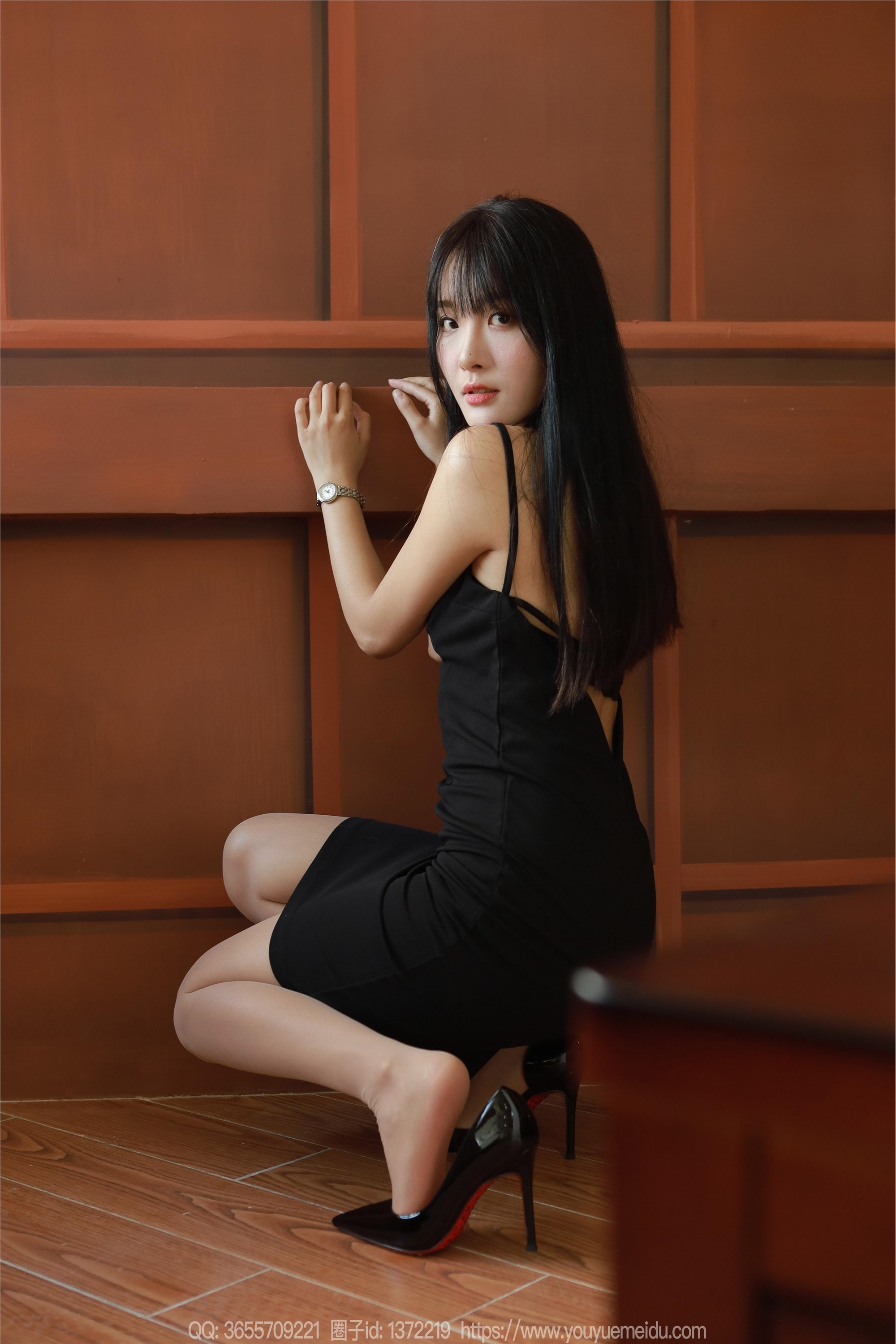 IESS异思趣向  2024.09.22 丝享家 1852 婉萍《黑色礼裙（上）》